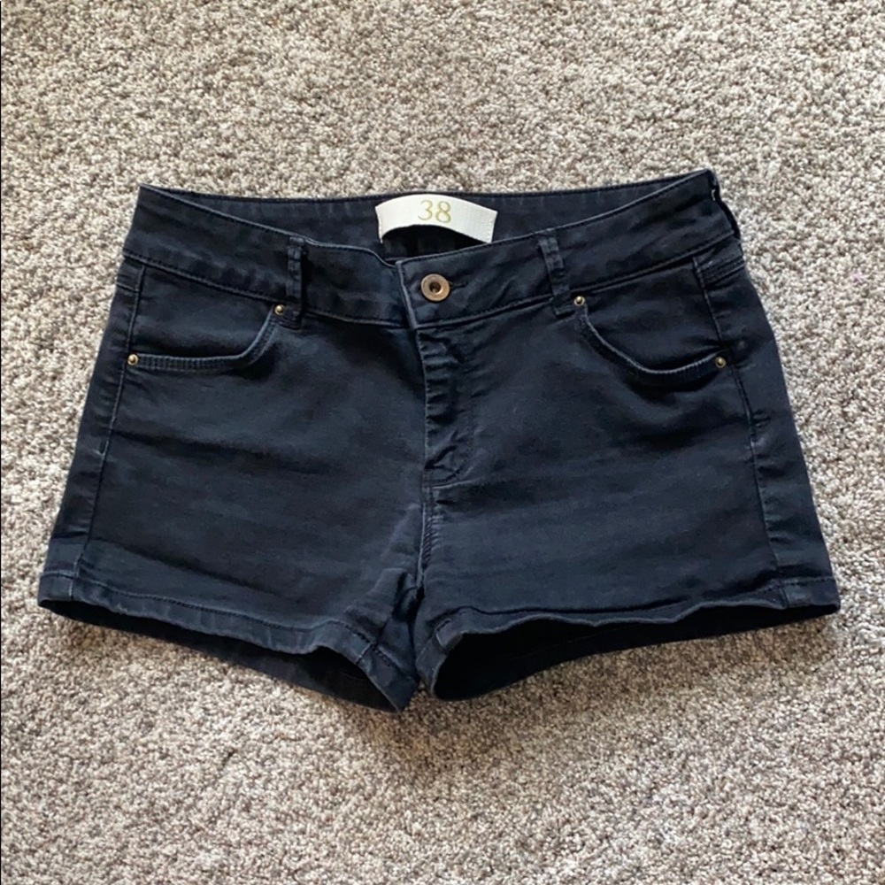 Zara black shorts
